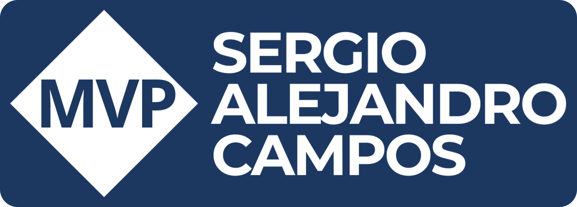 MVP Sergio Alejandro Campos