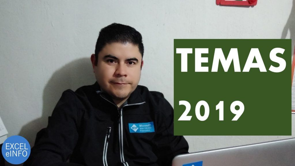 Qué temas te interesaría ver en EXCELeINFO en el 2019