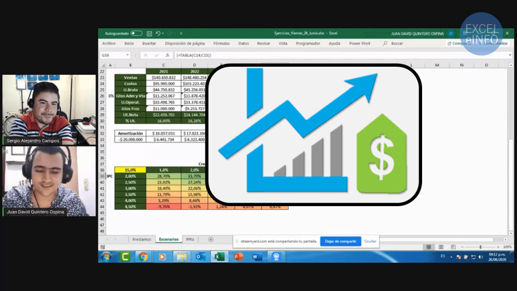 Cómo evaluar un Proyecto en Excel - con Juan David Quintero