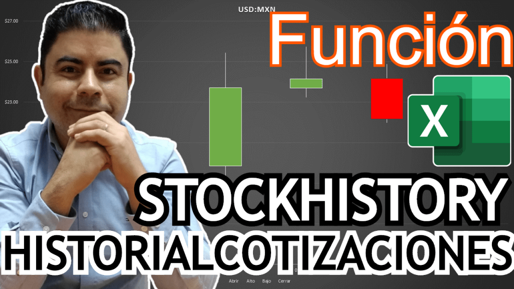 Nueva Función STOCKHISTORY - HISTORIALCOTIZACIONES para Excel de Microsoft 365