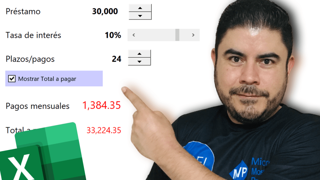 Agregar interactividad a tus archivos de Excel usando Controles de Formulario