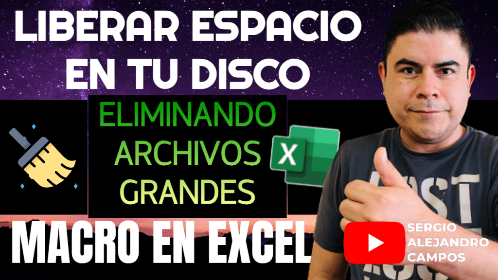 Liberar espacio en disco duro eliminando archivos grandes