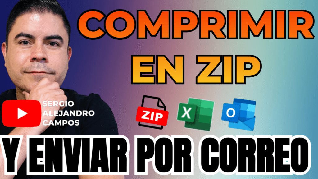 Comprimir password y enviar por email
