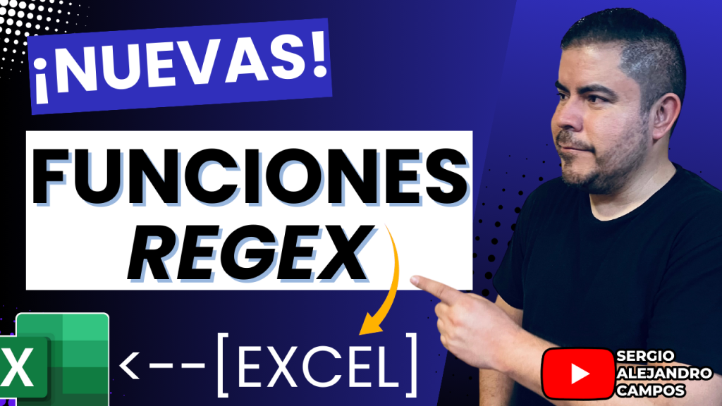 Funciones REGEX en Excel para usar Expresiones Regulares