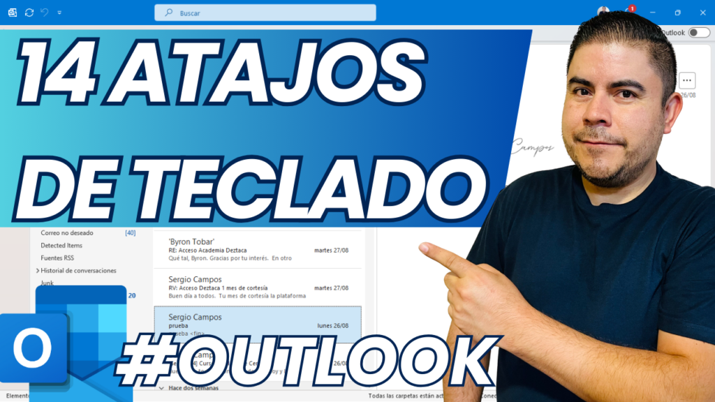 Atajos de Outlook - exceleinfo - deztaca