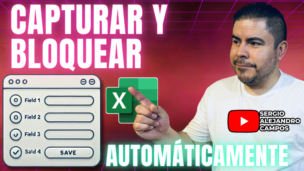 Bloquear celdas mientras se capturan datos en un Formulario - exceleinfo - deztaca