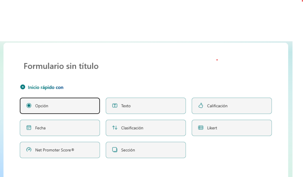 Crear Formulario con cuenta de Outlook o Hotmail