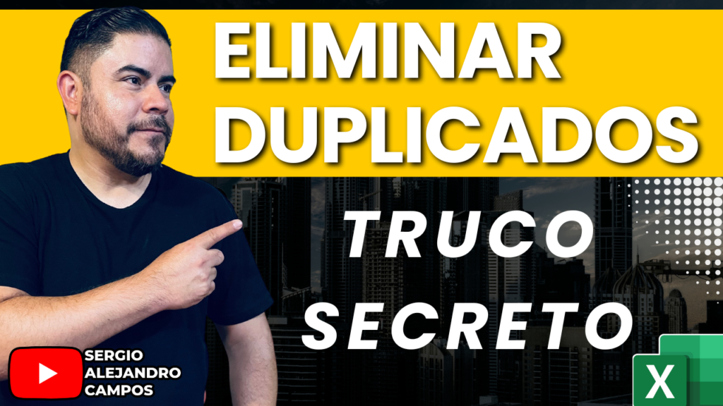 Eliminar duplicados por Fecha en Datos y Power Query - exceleinfo - deztaca
