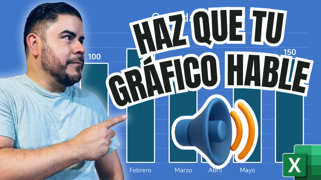 Excel Lee Datos de un Gráfico en Voz Alta 2