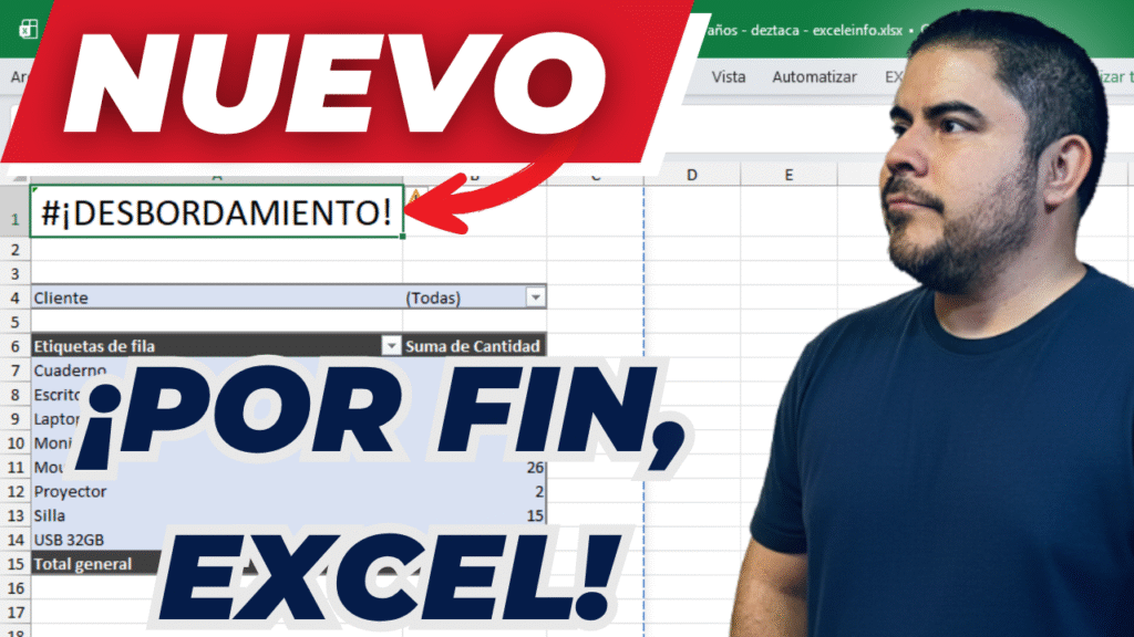 1 Novedad y 5 Mejoras de Excel que esperamos años 1