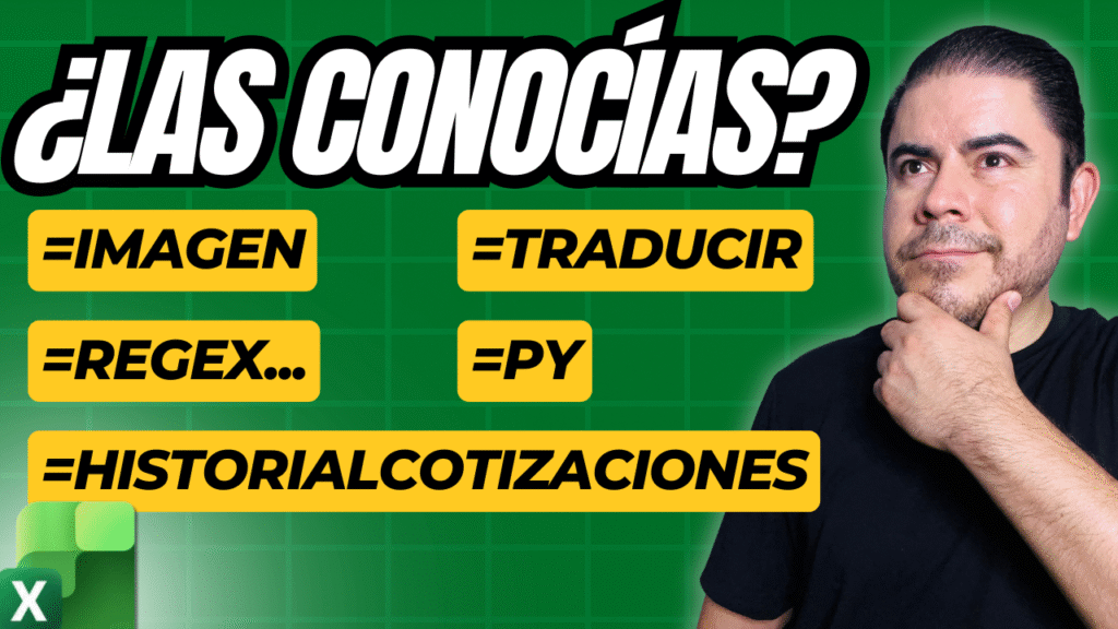 5 Funciones que no conocías de Excel