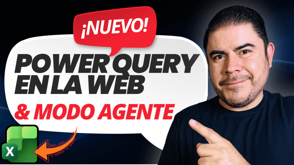 NUEVO! Modo Agente en Excel y Power Query en Excel online
