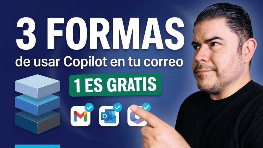 3 formas de usar Copilot en Outlook y Gmail