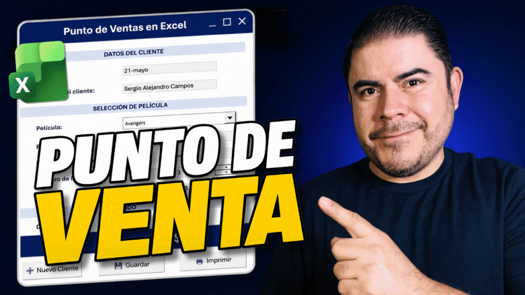 Punto de venta en Excel + Formularios + Macros