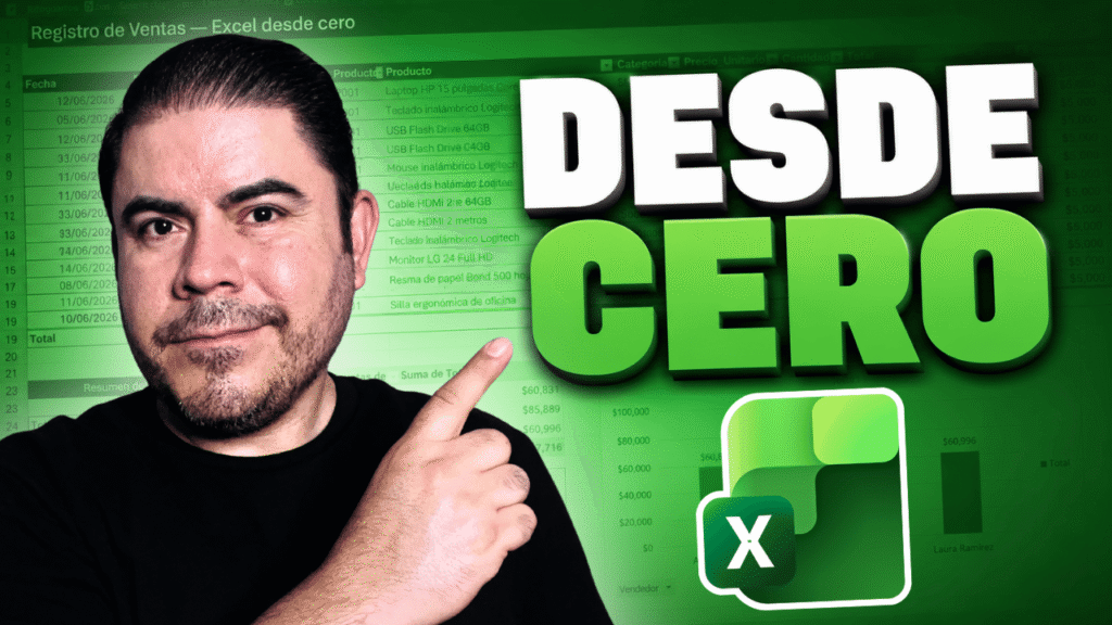 Aprende Excel desde cero con un proyecto paso a paso