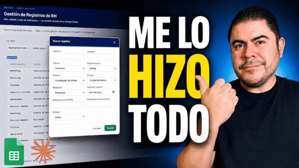 Cómo crear un CRUD (alta, baja y actualización) con la IA de Claude