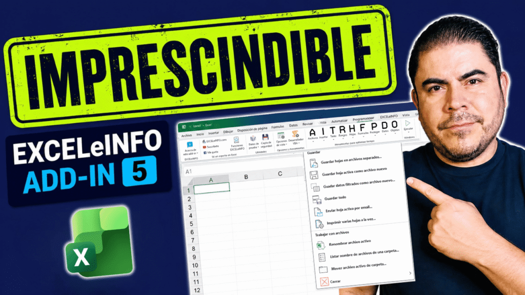 EXCELeINFO add-in 5