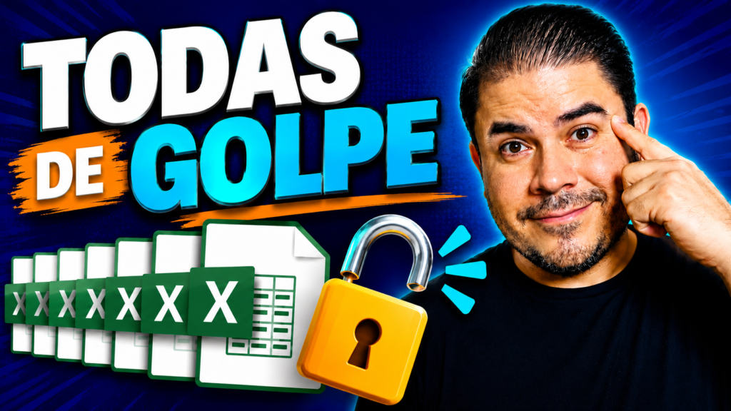 Cómo quitar la contraseña de una hoja de Excel (y hacerlo en TODOS tus archivos a la vez)